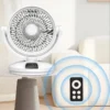 Control Desk Fan, Portable, 35W - view 3