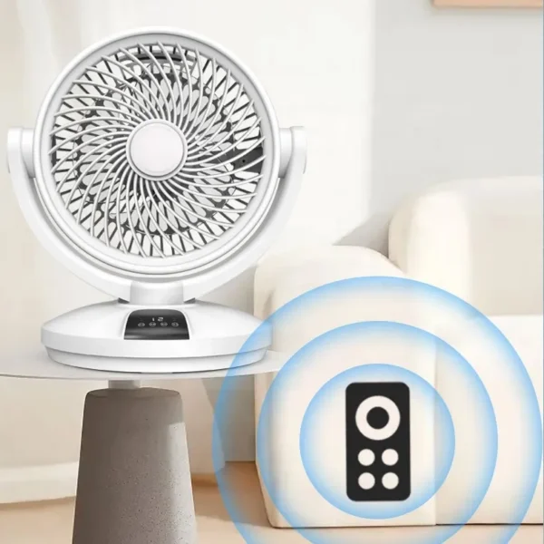 Control Desk Fan, Portable, 35W - view 3