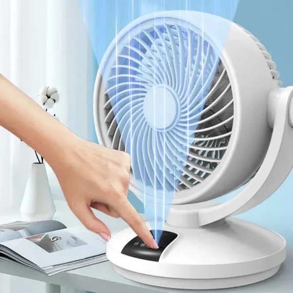 Control Desk Fan, Portable, 35W - view 5