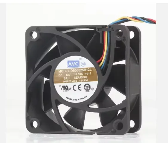 Control Ds06025b12l Cooling Fan, AVC, 5V, 24V, 48V