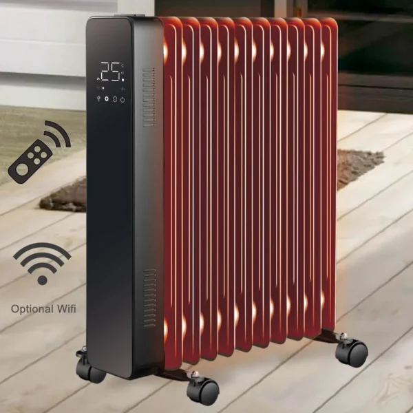 Control Electric Heater, 220V-240V/2500W, WIFI, APP