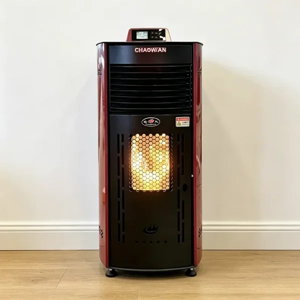 Control Energy-saving Pellet Stove, Steel, Pellet Fireplaces - view 2