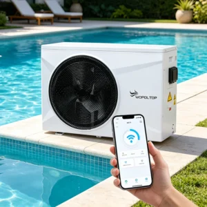 Control Pool Heat Pump, R32, Inverter
