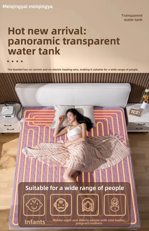 Control Water Heating Blanket, 220V, AC 110V-240V, Electric - view 2