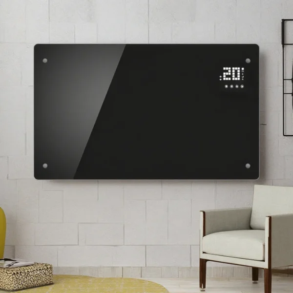 Convection Convector Glass Panel, LED, Wall - view 2