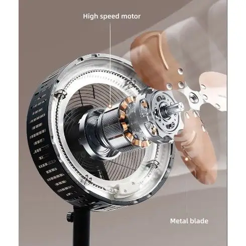 Convenient Infrared Fan, Portable, Steel - view 2
