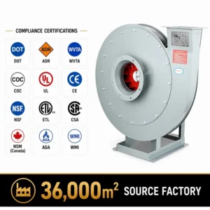 Conveying Induced Draft Fan, Centrifugal, 380, Carbon Steel