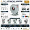 Conveying Induced Draft Fan, Centrifugal, 380, Carbon Steel - view 5
