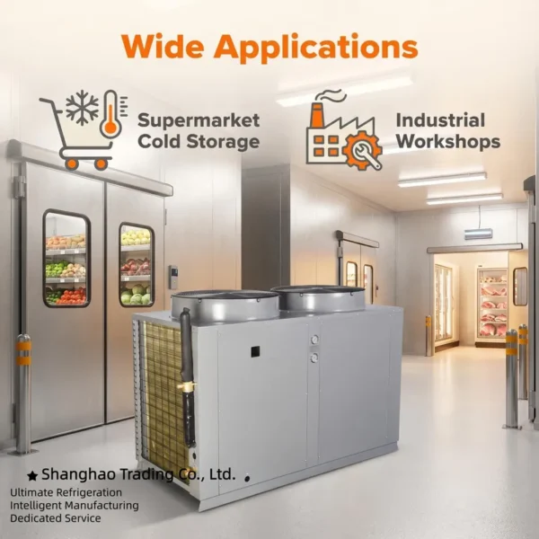 Cooled Cold Room Compressor, 3HP/5HP/10HP/15HP, 18C - view 2