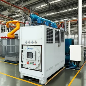 Cooled Cooling Screw Chiller, 30HP, Plastic