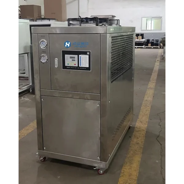 Cooled Industrial Water Chiller, 20HP, R22/R407C, 10kW, 20KW - view 2