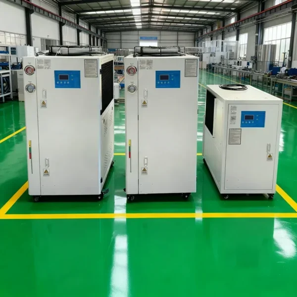 Cooled Industrial Water Chiller, R134A/R410A, 50~35C - view 3