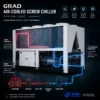 Cooled Screw Water Chiller, 380 V, 560kw - view 2