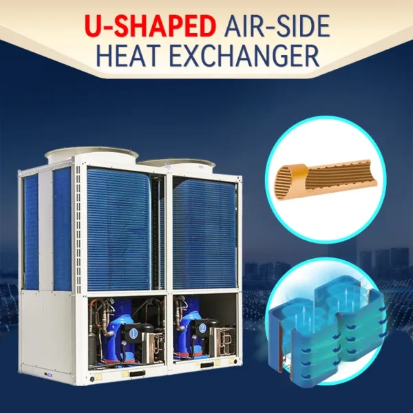 Cooled Screw Water Chiller, 65KW, 130KW - view 2