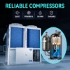 Cooled Screw Water Chiller, 65KW, 130KW - view 3