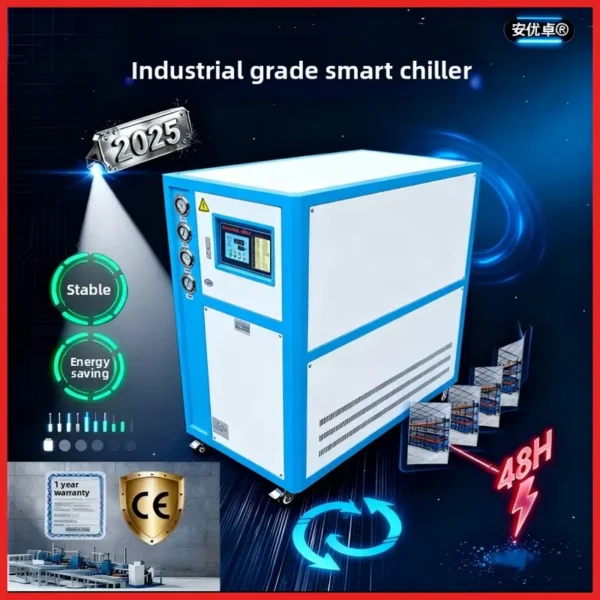 Cooled Scroll Industrial Chiller, 8HP, Stainless, Steel - view 2