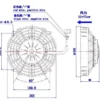 Cooler, 200mm-400mm, 12V/24V, Axial - view 2
