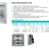 Cooling Air Metal Fan, Wall, 220, Electric - view 5