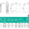 Cooling Fan, 100V~240v, Electric - view 3