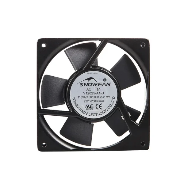 Cooling Fan, 115V, 230V, 120x120x25Mm, 12x12 - view 2