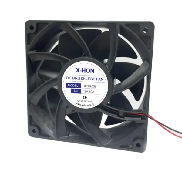 Cooling Fan, 12038, 12v, BRUSHLESS, 120*120*38mm - view 3