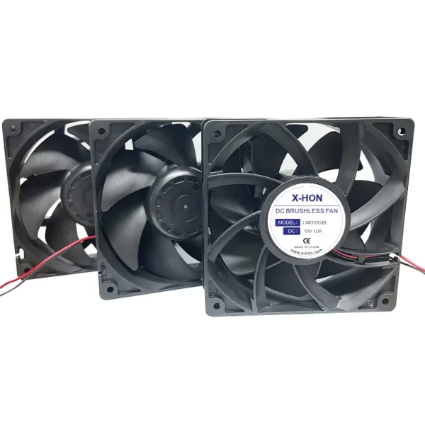 Cooling Fan, 12038, 12v, BRUSHLESS, 120*120*38mm - view 5