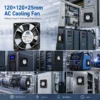 Cooling Fan, 120x120x25mm, 230V, 240V, Brushless - view 6