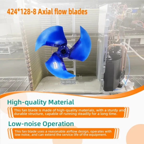 Cooling Fan, 12100105000018, Plastic, 424*128-8 - view 4