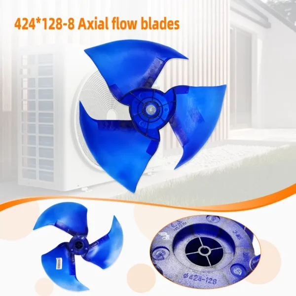 Cooling Fan, 12100105000018, Plastic, 424*128-8 - view 5