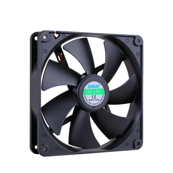 Cooling Fan, 140x140x25mm, 12V - view 5