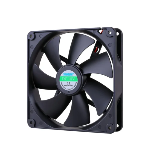 Cooling Fan, 140x140x25mm, 12V - view 6