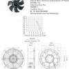 Cooling Fan, 250mm, CRAH, Axial - view 3