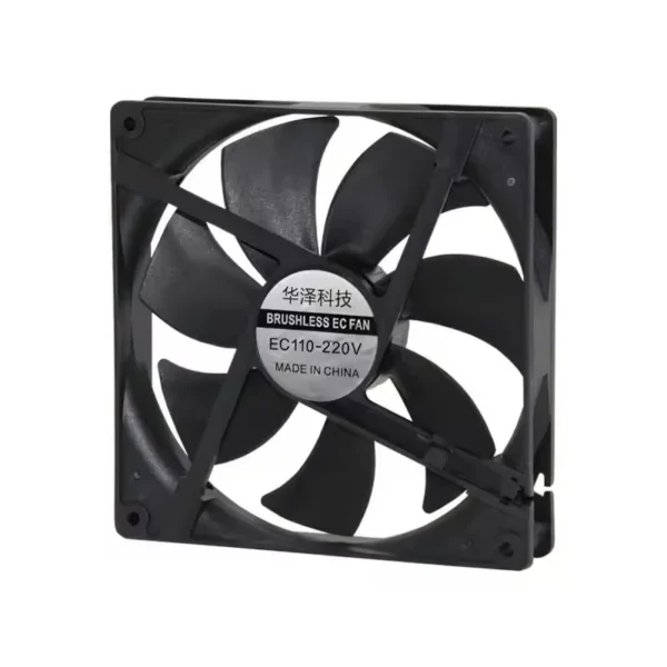 Cooling Fan, 450, CFM, 140mm, 110-220V - view 2