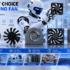 Cooling Fan, 45X45X10mm, Brushless, Axial - view 5