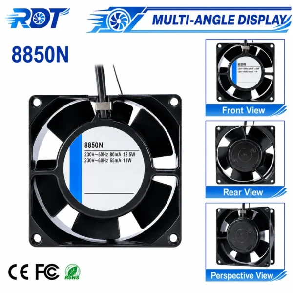 Cooling Fan, 8850N, 230 V, Electric - view 6