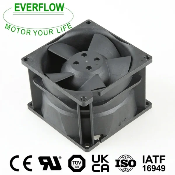 Cooling Fan, Axial, 80*56mm, 12V, Waterproof - view 3