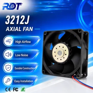 Cooling Fan, Brushless, 3212J, 92x38mm, 12V