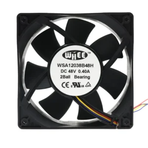 Cooling Fan, CFM, 120mm, Brushless, 12V