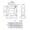 Cooling Fan, DP200A, SQNUN, 2123HSL, Axial - view 6