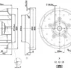Cooling Fan, R2d250-ra28-17, 400v, 250mm, Centrifugal - view 3