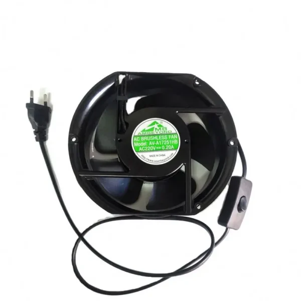 Cooling Fan, TUV, 220, 172x150x51mm - view 3