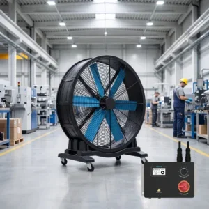 Cooling Industrial Fan, VEICHI, 1.3m, Inverter