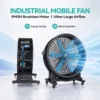 Cooling Industrial Fan, VEICHI, 1.3m, Inverter - view 2
