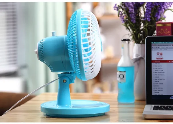 Cooling Table Fan, 180mm/7'', Plastic - view 4