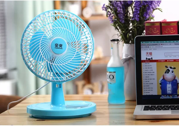 Cooling Table Fan, 180mm/7'', Plastic - view 5