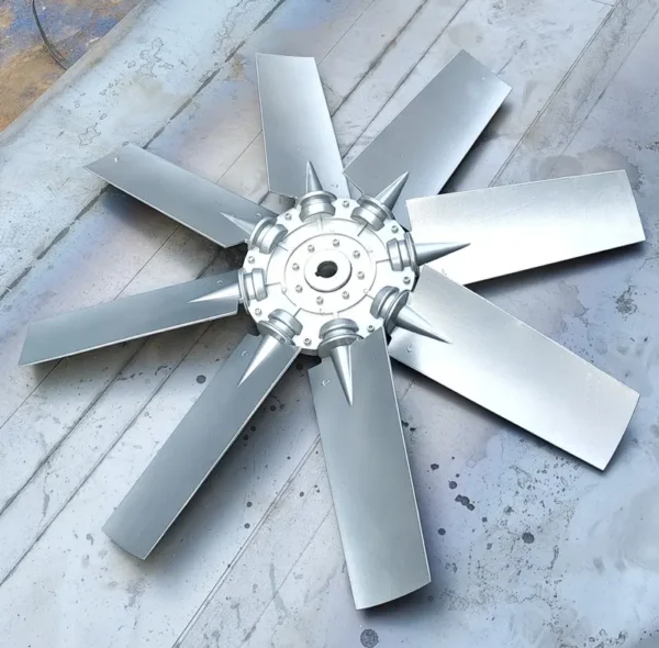 Cooling Tower, Aluminium, Axial - view 3