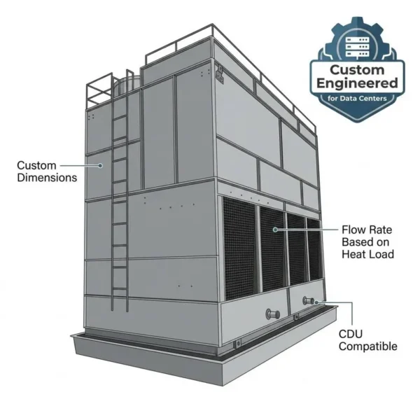 Cooling Tower, CDU, GPU - view 5