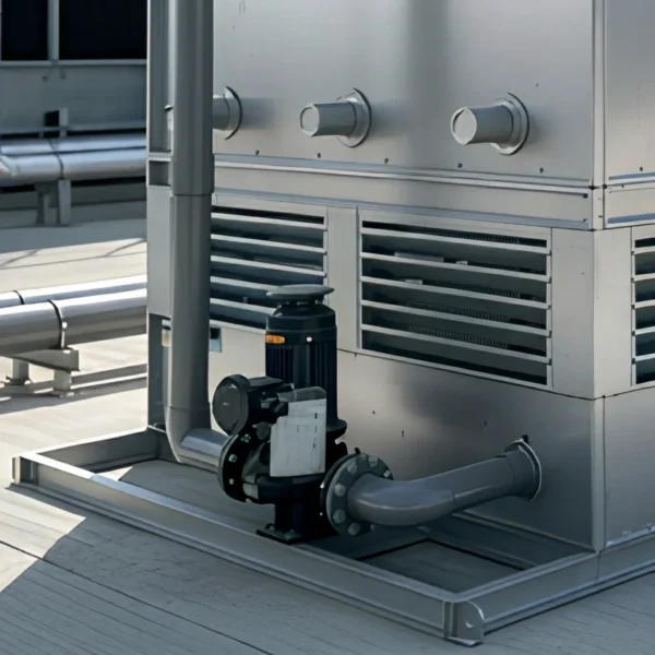 Cooling Tower, FRP, 380 V, coil in still - view 2