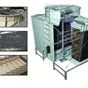 Cooling Tower, PVC, HVAC