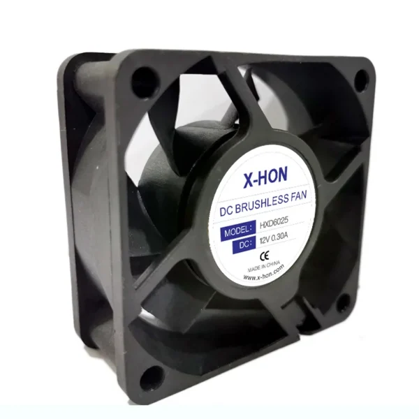 Cooling Turbo Cpu Extractor, Axial, Brushless, 60x60x25mm